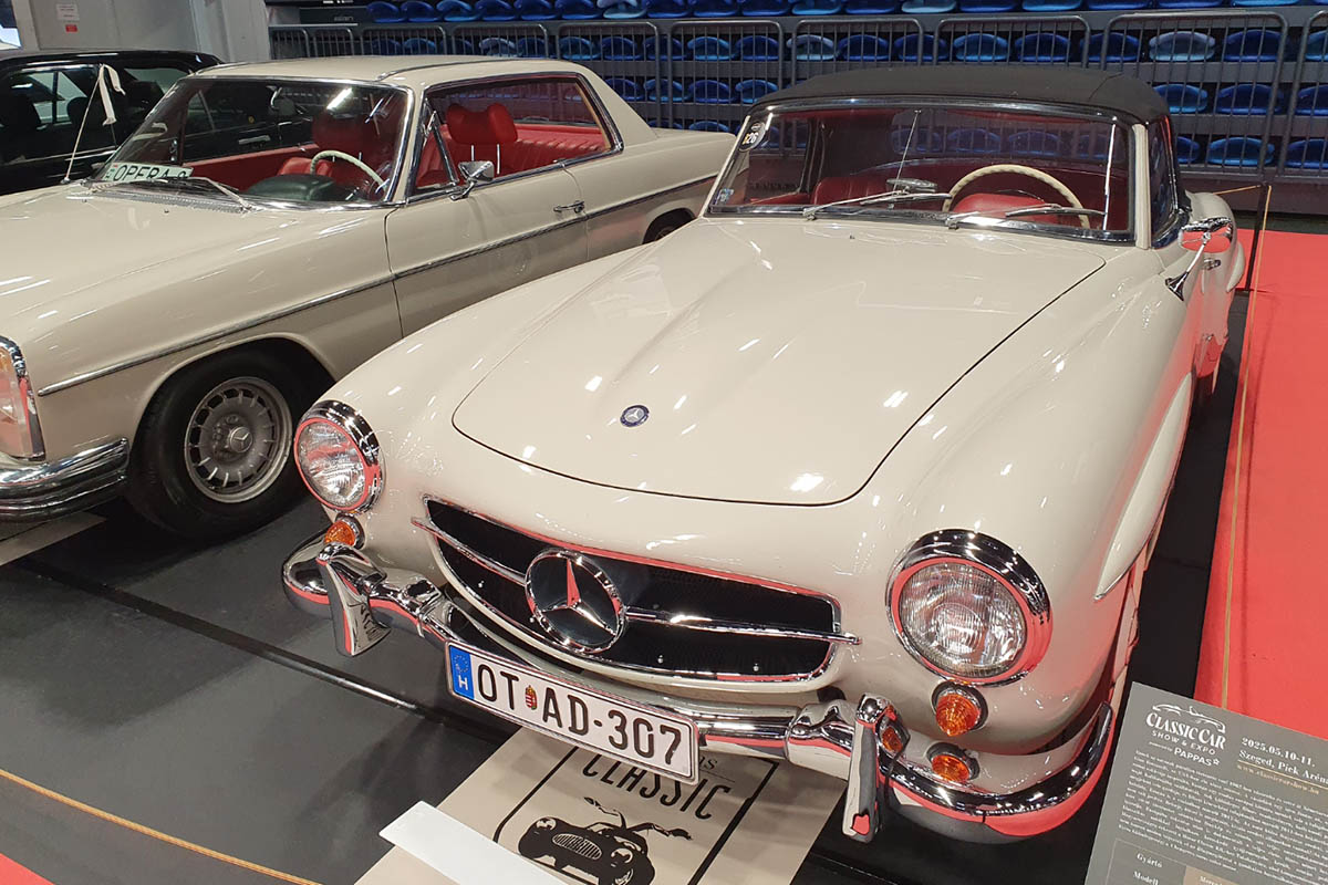 Szeged a hétvégére a Mercedes-Benz rajongók paradicsomává változott: május 10–11-én ismét megrendezték a Classic Car Show & Expo-t, hazánk egyetlen, kifejezetten Mercedes-Benz modellekre specializálódott kiállítását és találkozóját. A rendezvény, melynek névadó támogatója idén is a Pappas Autó volt, igazi időutazásként várta a látogatókat. A tavaly bejelentett Pappas Classic brand újra reflektorfénybe került, méltó keretet adva a veterán Mercedes-Benzek kiállításának. A Körös Hírcentrum pedig nyereményjátékkal is készült: összesen nyolc páros belépőt sorsoltunk ki a követőink között, lehetőséget adva arra, hogy még többen átélhessék személyesen is a Mercedes-varázst. A látogatók nem csupán a ritkaságokat csodálhatták meg – a szervezők idén is gondoskodtak arról, hogy a találkozó túlmutasson az autók szépségén. Szakmai előadások, beszélgetések és interaktív programok tették teljessé az élményt – a technikai részletek iránt érdeklődők éppúgy megtalálták a számításukat, mint a dizájn szerelmesei. A Classic Car Show & Expo így nemcsak autókiállítás, hanem élő közösségi esemény lett – ahol a múlt és a jövő találkozott a Mercedes jelenében. Az idei siker újabb bizonyítéka annak, hogy a Mercedes-rajongás időtálló, és Szeged egyre biztosabban válik e különleges kultúra hazai központjává.