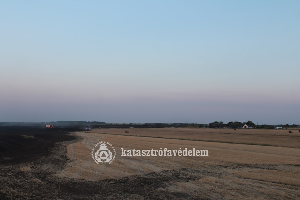 pusztított a tűz Orosházán
