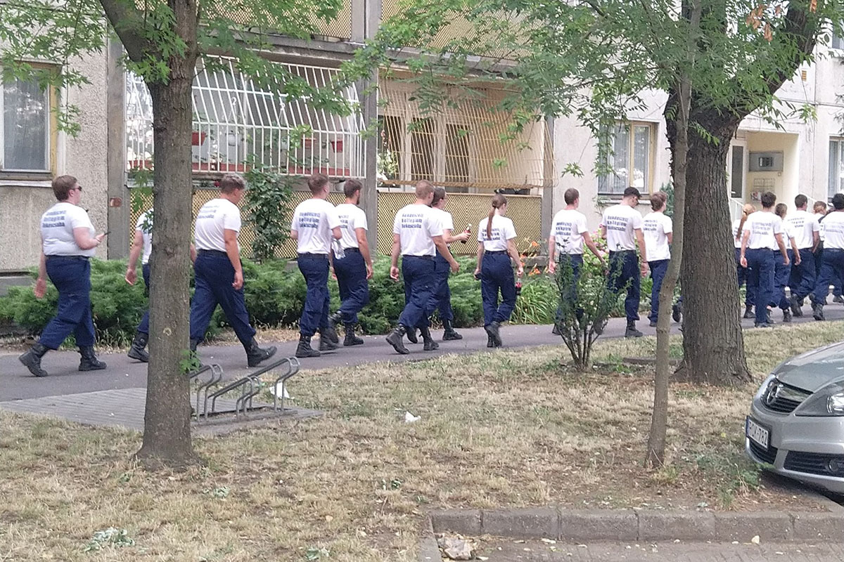 középiskolások táboroztak Békéscsabán