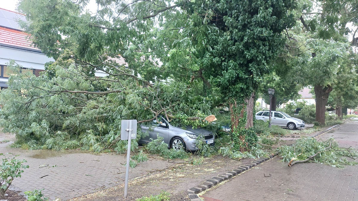 vihar pusztított Békésben