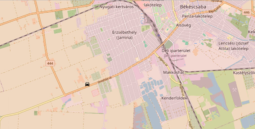 Kamion és személyautó karambolozott