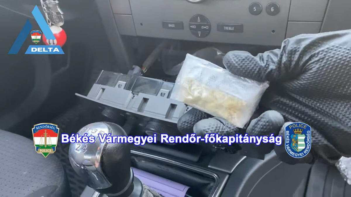 Jogsi nélkül, betépve – lebuktak a hétvége drogos sofőrjei Békésben