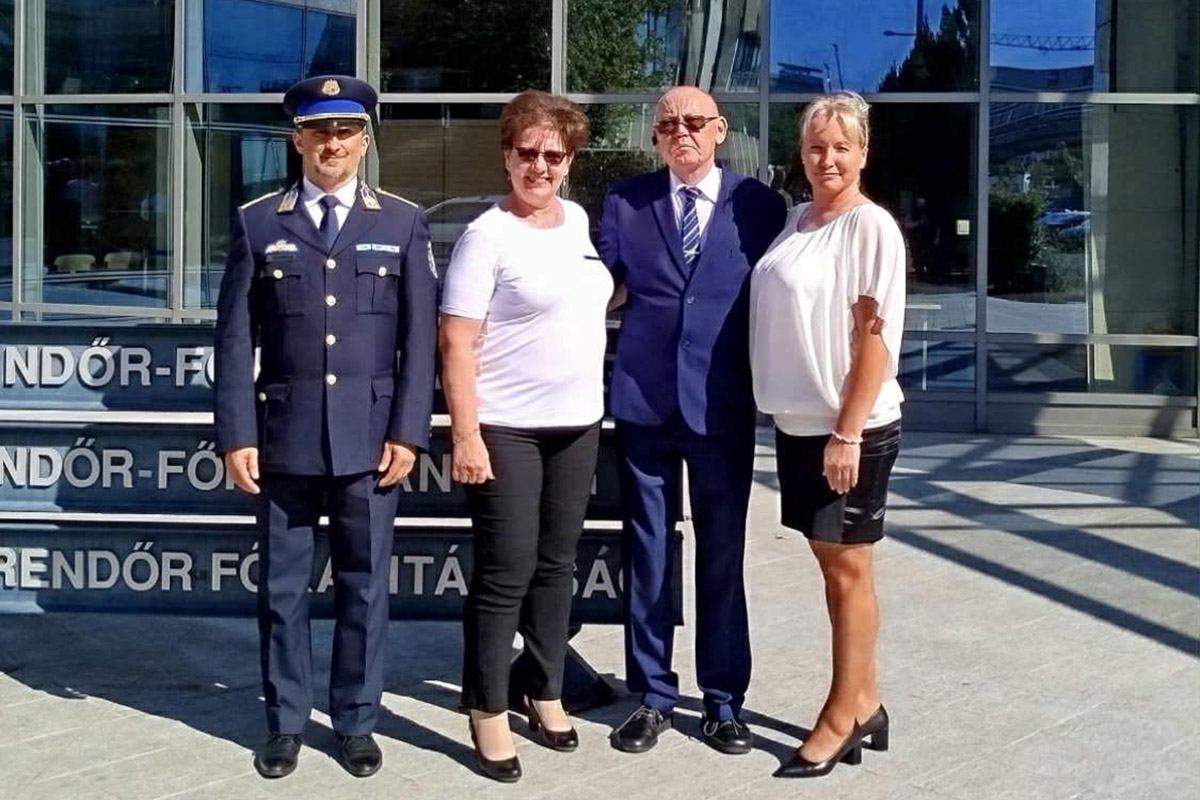 Elismerésben részesültek a Békés vármegyei rendőrség munkatársai