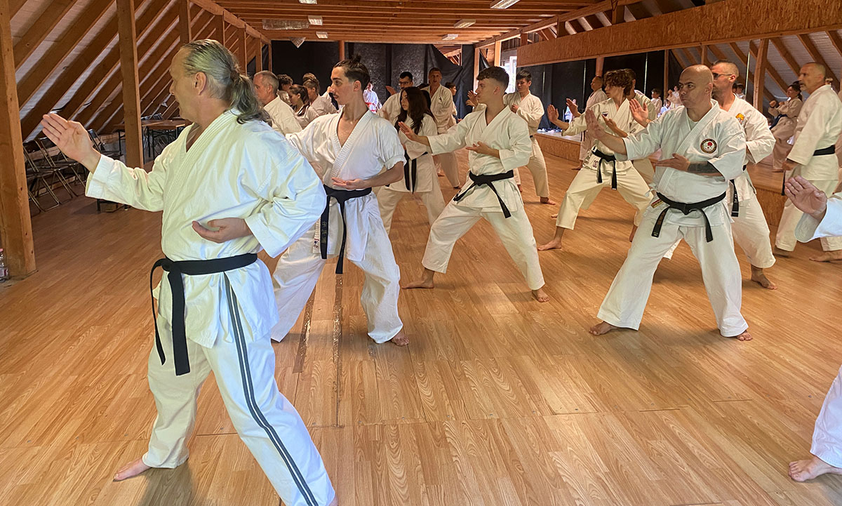 Tizedik alkalommal tért vissza az IKU karate tábora Balatonfenyvesre