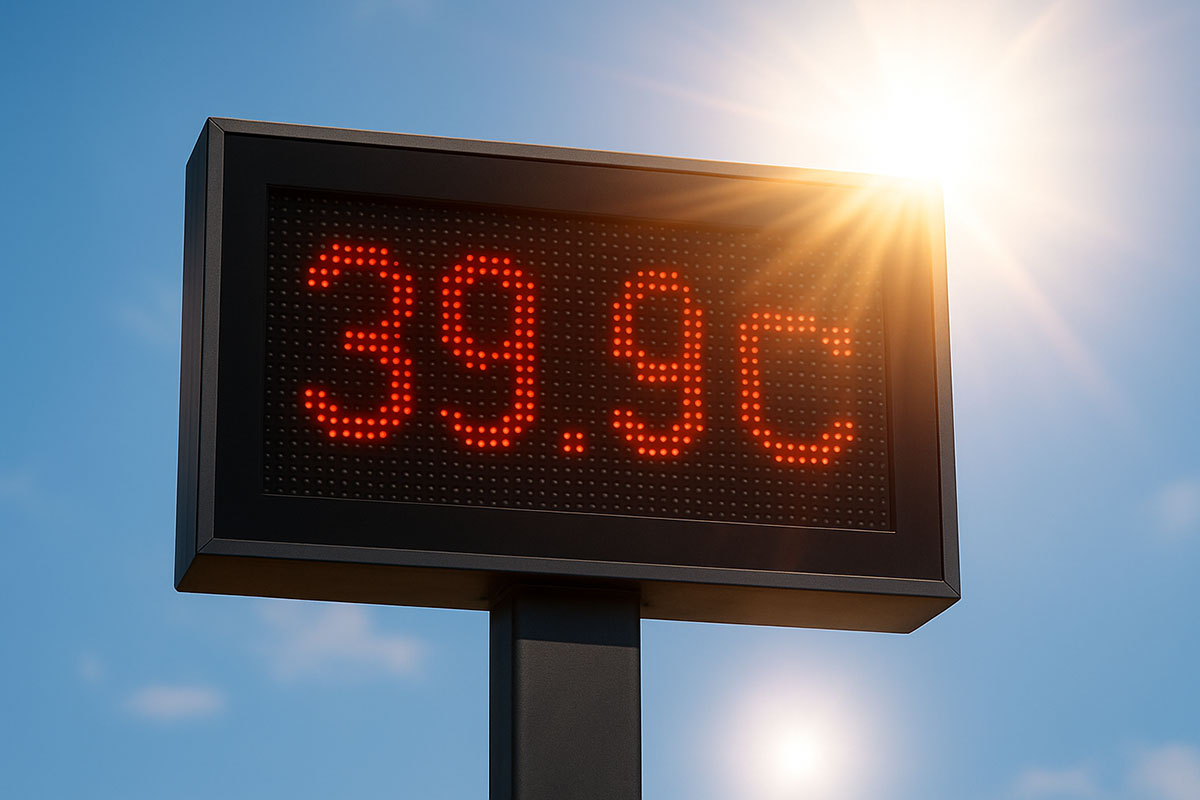 Megdőlt az országos melegrekord: Körösladányban 39,9 fokot mértek vasárnap