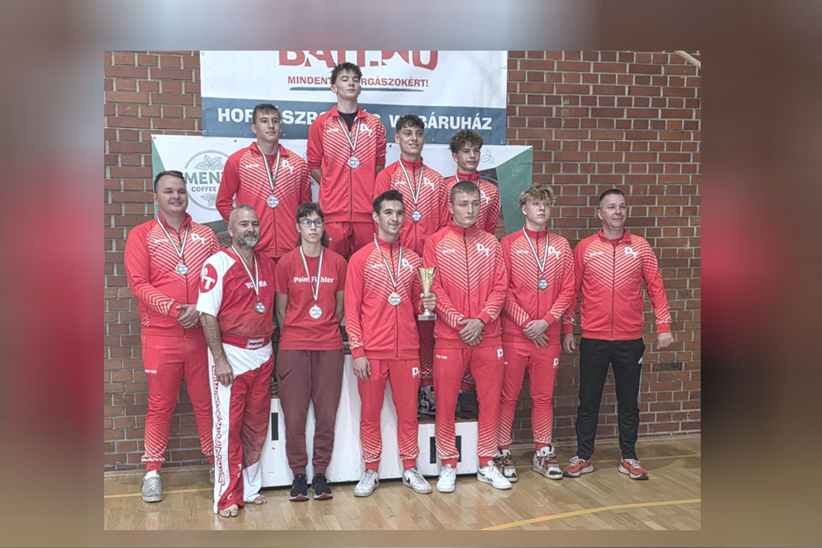 Viczián Dániel magyar bajnoki címet szerzett kick-boxban