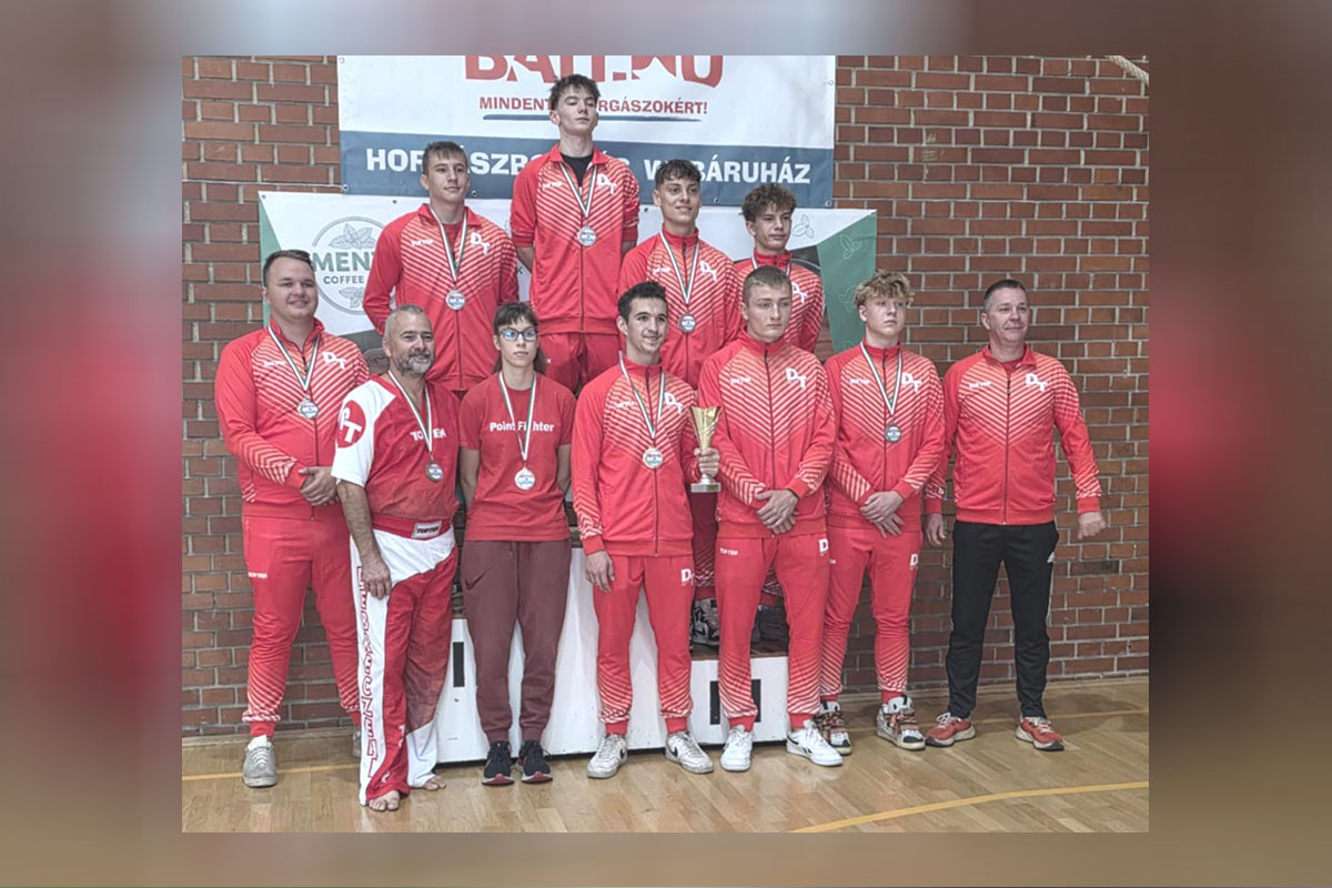 Viczián Dániel magyar bajnoki címet szerzett kick-boxban