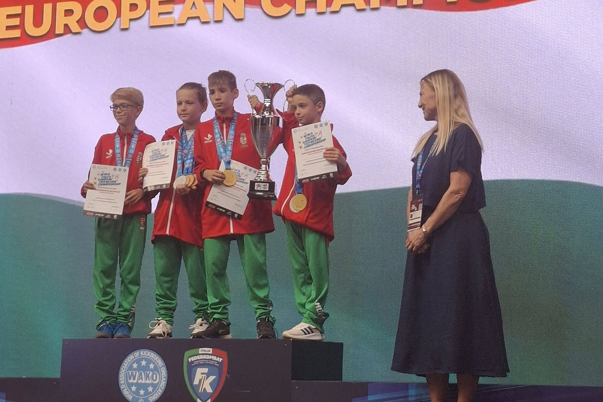 Öt arany és három ezüst a békéscsabai kick-boxosoknak az Eb első döntős napján