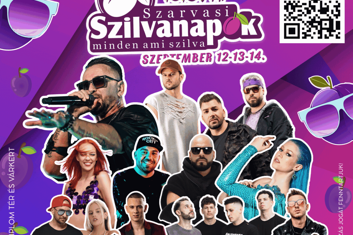Szarvasi Szilvanapok: Koncertek és szilvás finomságok három napon keresztül