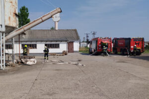 Szituációs gyakorlatot tartottak a szarvasi és gyomendrődi tűzoltók