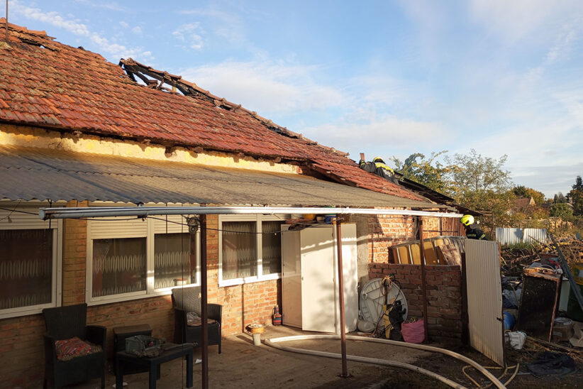 égett egy műhely Kétegyházán