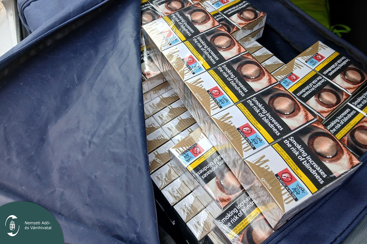 Rutinellenőrzésből lett 30 milliós cigarettafogás Nyíregyházán