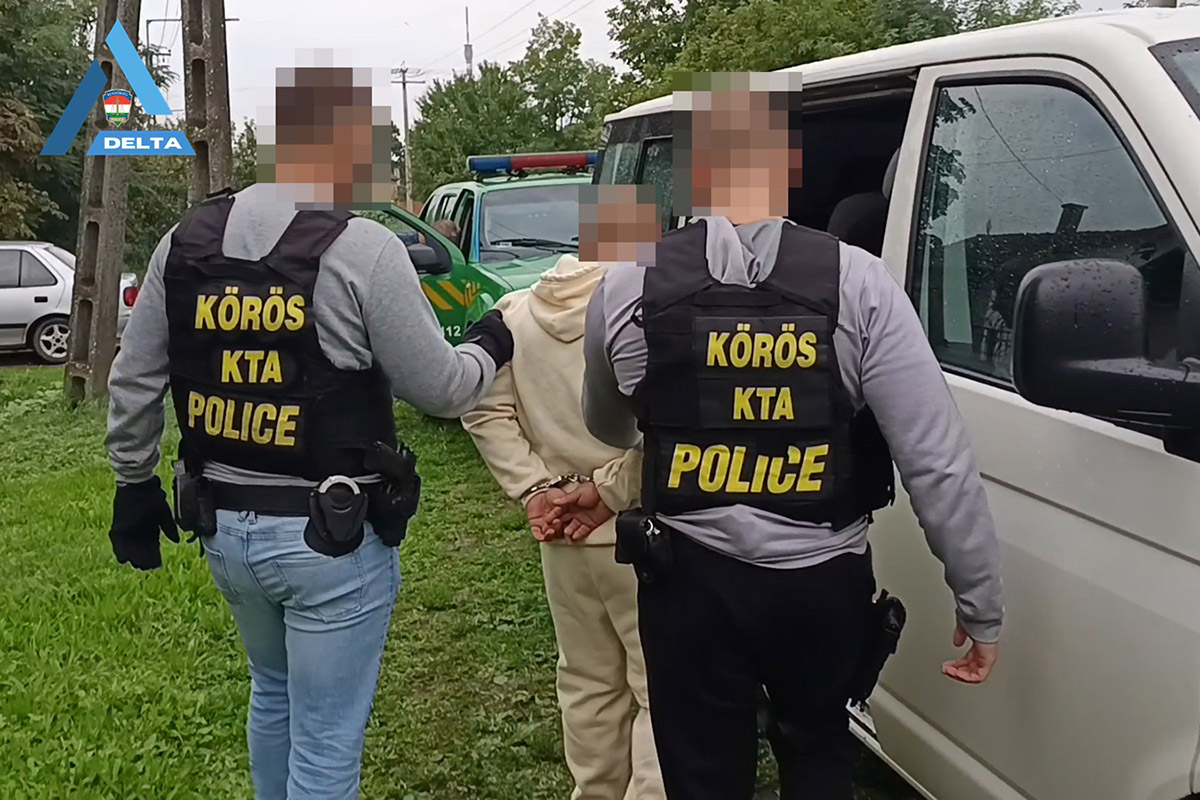 Drogdílert fogtak el a Békés Vármegyei Rendőr-főkapitányság rendőrei