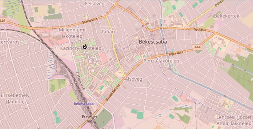 tűz Békéscsabán
