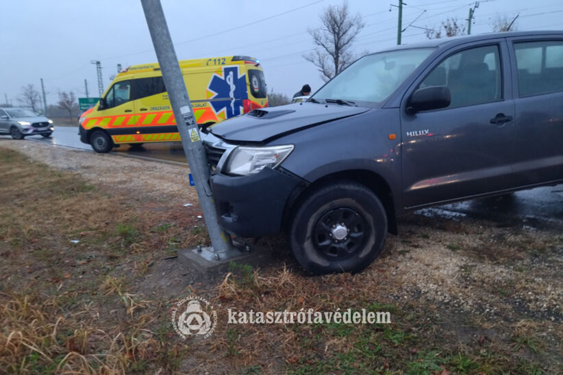 ütközés a 47-esen