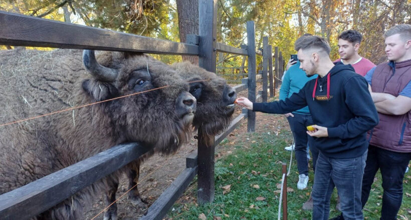 Mérnökhallgatók jártak terepgyakorlaton a Körösvölgyi Állatparkban