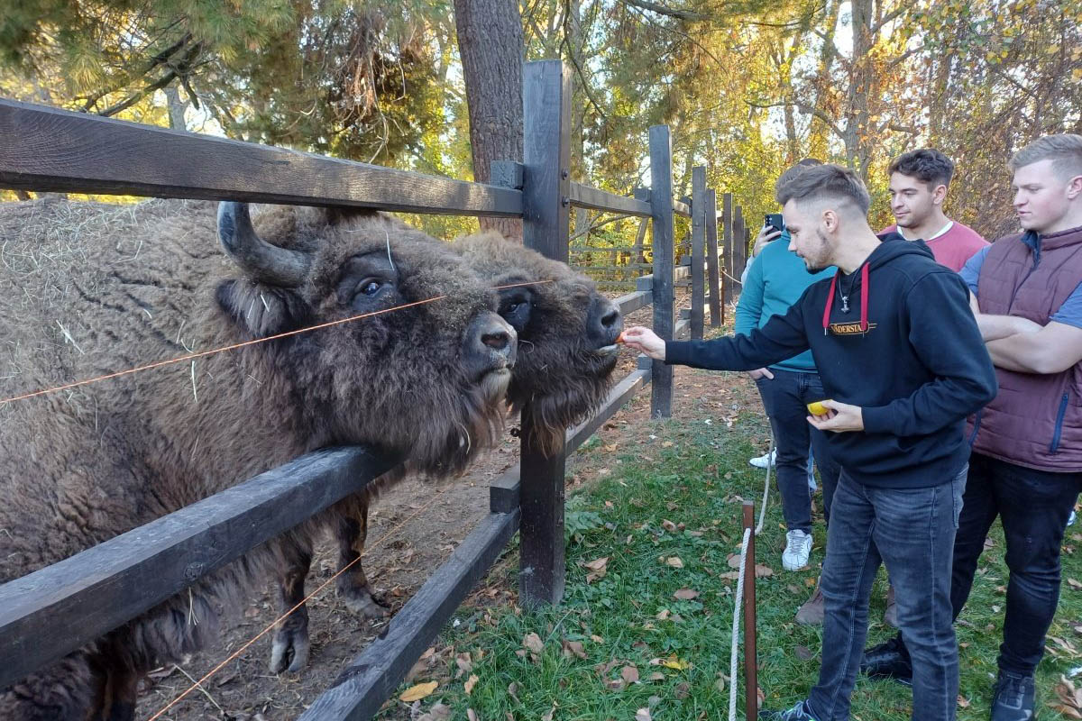 Mérnökhallgatók jártak terepgyakorlaton a Körösvölgyi Állatparkban