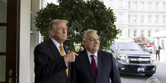 Orbán Viktor, Trump