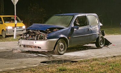 súlyos karambol Békéscsabán