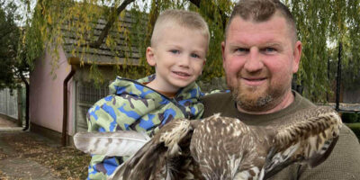 madarat mentett a rendőr