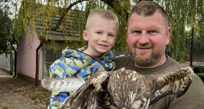 madarat mentett a rendőr