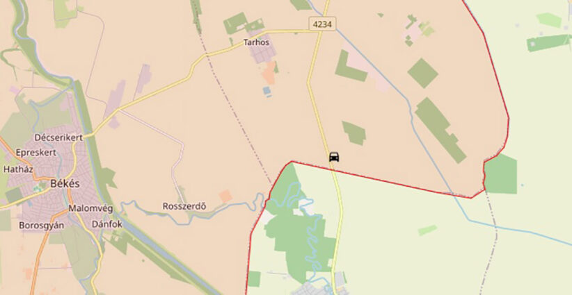 baleset Doboz Tarhos között