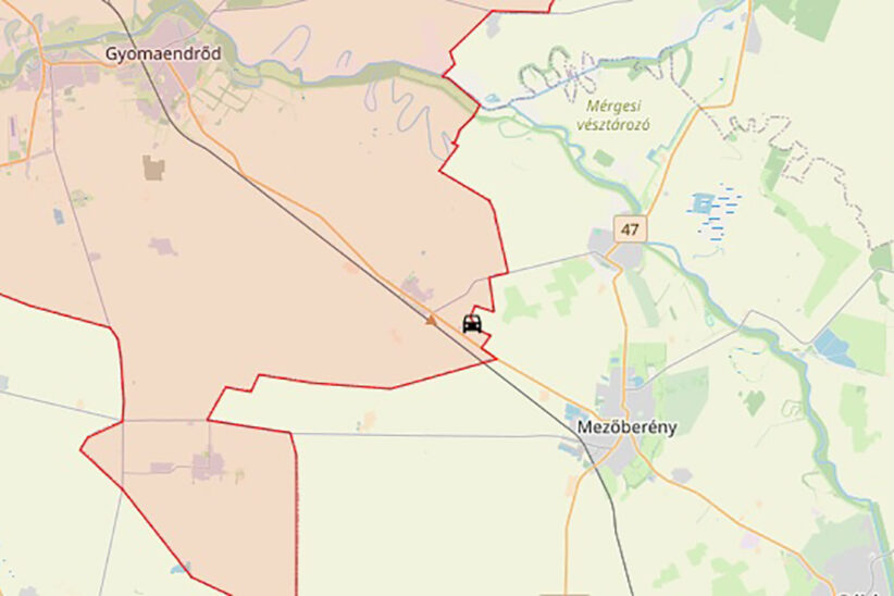 Traktor és személyautó karambolozott Csárdaszállás