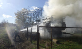 gumiabroncsok égtek Gyomaendrődön