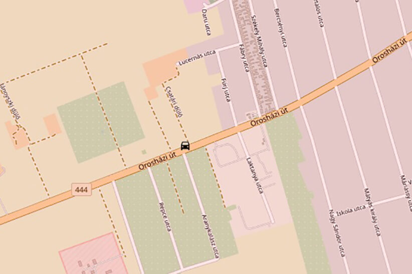 teljes útzás baleset Békéscsaba