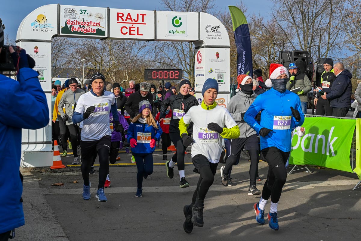 szilveszteri futógála