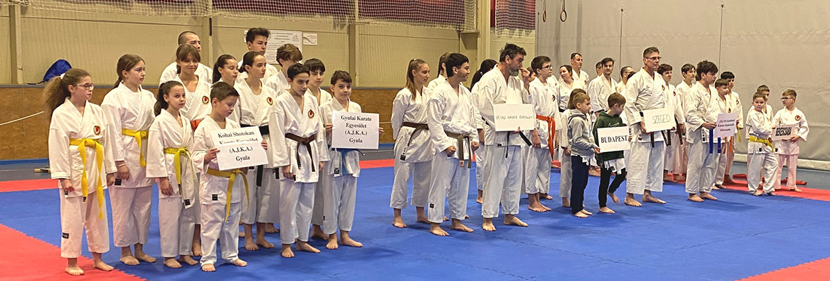 karate verseny Békéscsabán