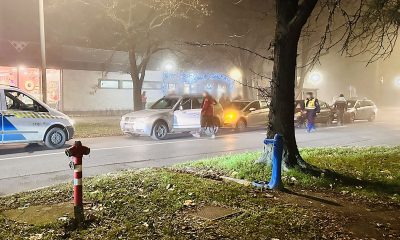 Négy személyautó ütközött össze Békéscsabán, torlódás alakult ki az érintett útszakaszon