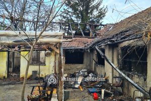 családi ház égett Kunágotán