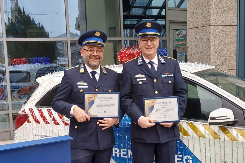 elismerés Békés Vármegyei Rendőrök