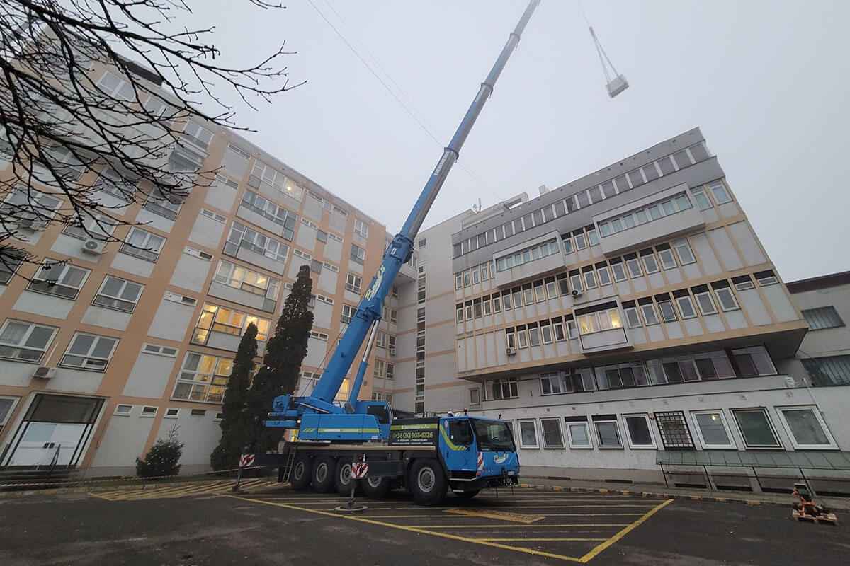 Látványos szakaszához érkezett a nőgyógyászati műtők felújítása az orosházi kórházban