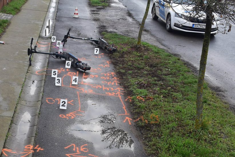 súlyos rolleres baleset Békésben