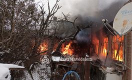 kigyulladt ház Kétegyházán