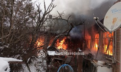 kigyulladt ház Kétegyházán