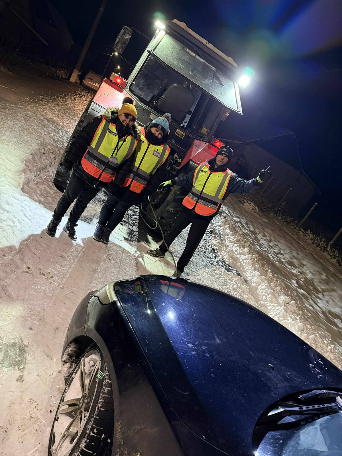 polgárőrök segítenek