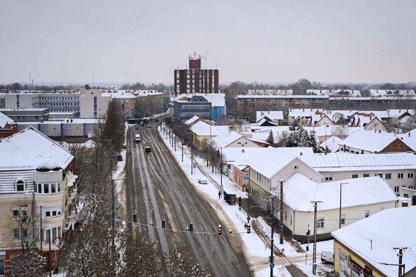 tél, időjárás, havazás, rendőrség