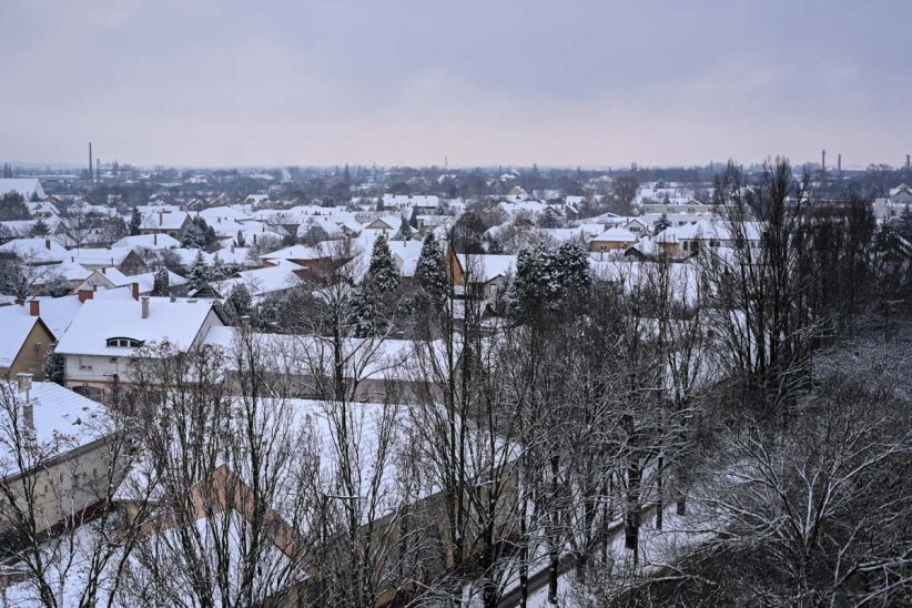 tél, időjárás, havazás