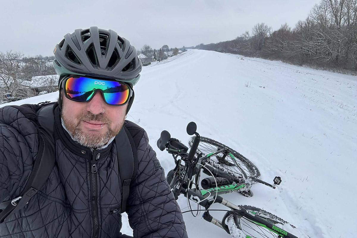 Hóban, csendben, két keréken: így telt György bringás kalandja Békésben