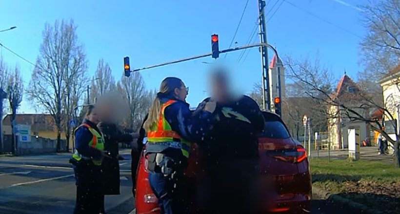 autós üldözés Békéscsabán