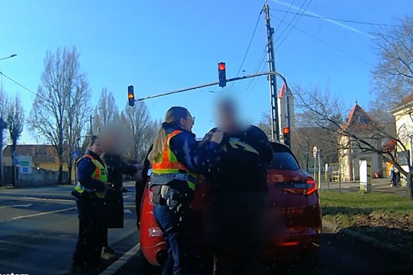 autós üldözés Békéscsabán