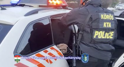 drogfogás Békésben