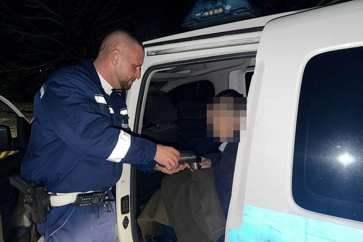 Eltűnt férfit mentettek meg a rendőrök Gyulán a rendkívüli hidegben