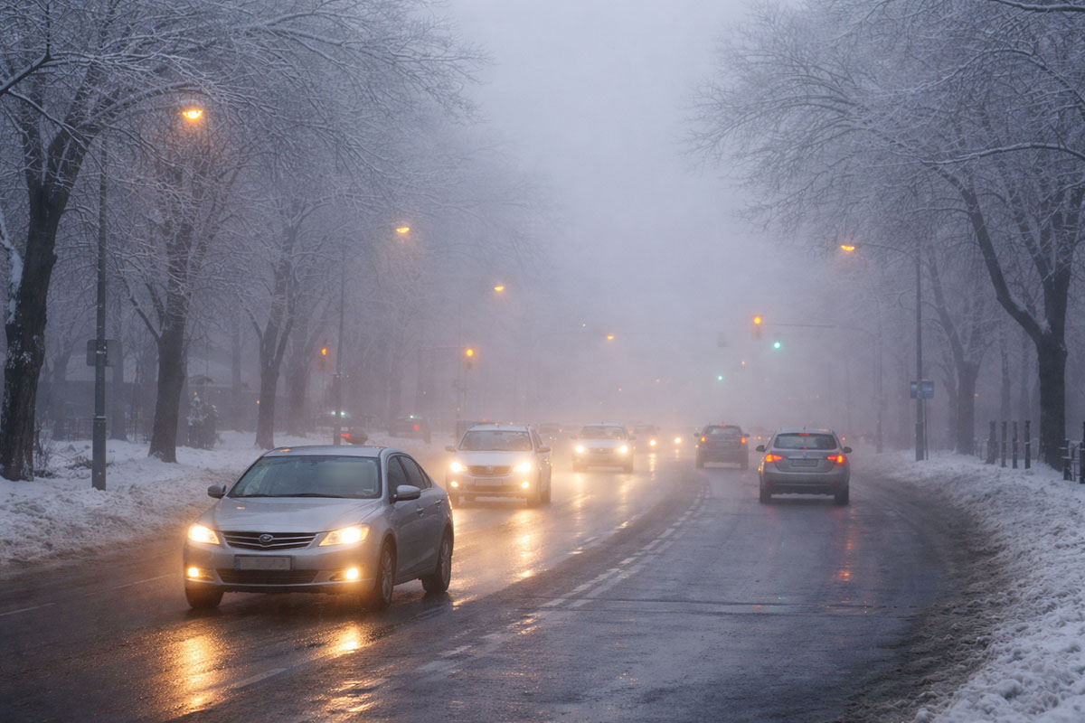 Veszélyes köd Békésben: óvatosságra int a rendőrség