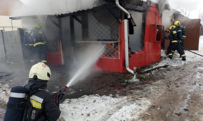 kigyulladt lángosozó Sarkadon