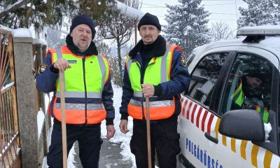 polgárőrök segítenek