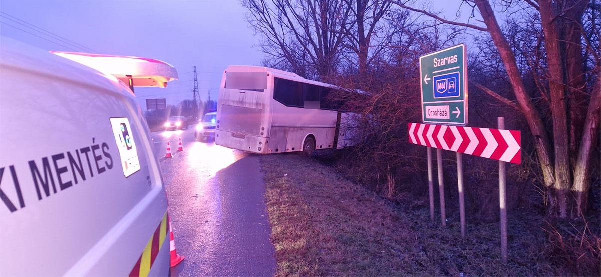 orosházi buszbaleset